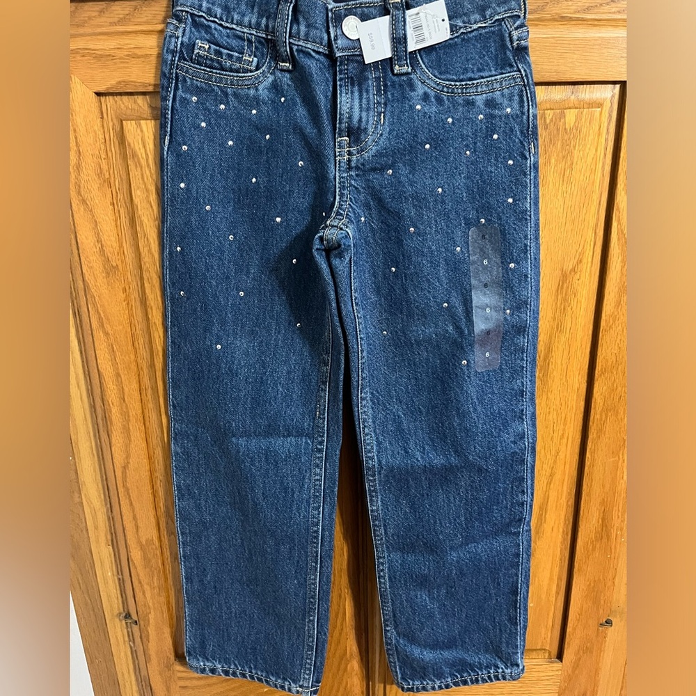 Gap Rhinestone Jeans for Girls New w Tags Size 6 and Size 8
